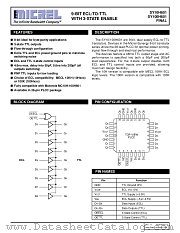 SY10/100H601 datasheet pdf Micrel Semiconductor