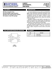 SY10/100EL05 datasheet pdf Micrel Semiconductor