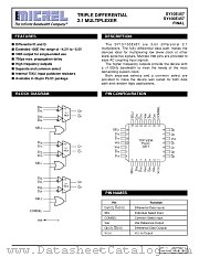 SY10/100E457 datasheet pdf Micrel Semiconductor