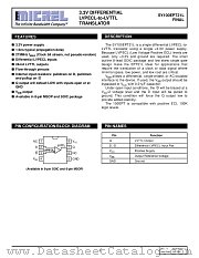 SY100EPT21L datasheet pdf Micrel Semiconductor