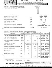 BF495 datasheet pdf Micro Electronics