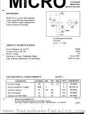 MOB51CA datasheet pdf Micro Electronics