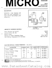 MGB120D datasheet pdf Micro Electronics