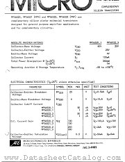 MPS6522 datasheet pdf Micro Electronics