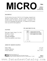 M66 datasheet pdf Micro Electronics