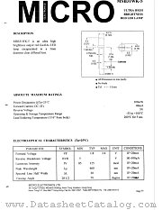 MSB31WK-5 datasheet pdf Micro Electronics