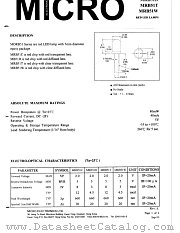 MRB51T datasheet pdf Micro Electronics