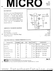 ML303B datasheet pdf Micro Electronics