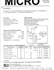 MBB51W datasheet pdf Micro Electronics