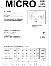MGB51T datasheet pdf Micro Electronics