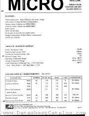 MOG1288C datasheet pdf Micro Electronics
