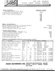 BF314 datasheet pdf Micro Electronics