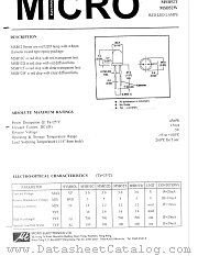 MSB52W datasheet pdf Micro Electronics