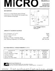 MGZ51TA-1 datasheet pdf Micro Electronics