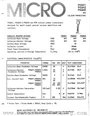 PN3643 datasheet pdf Micro Electronics