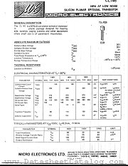 CL146 datasheet pdf Micro Electronics