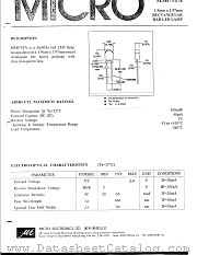 MSB79TA datasheet pdf Micro Electronics