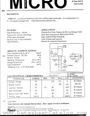 MBB51DA datasheet pdf Micro Electronics