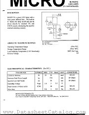 MGB557D datasheet pdf Micro Electronics