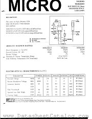 MYB20DO datasheet pdf Micro Electronics