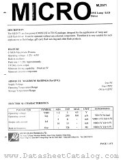 MLD571 datasheet pdf Micro Electronics