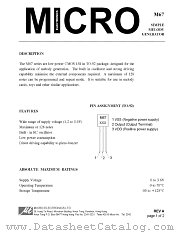 M67 datasheet pdf Micro Electronics