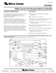 ML4900 datasheet pdf Micro Linear