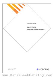DRP3510A datasheet pdf Micronas