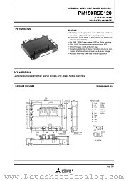PM150RSE120 datasheet pdf Mitsubishi Electric Corporation