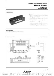 PM50CBS060 datasheet pdf Mitsubishi Electric Corporation