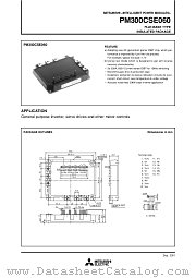 PM300CSE060 datasheet pdf Mitsubishi Electric Corporation