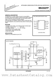 M62262FP datasheet pdf Mitsubishi Electric Corporation