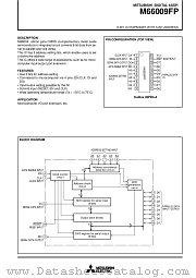M66009FP datasheet pdf Mitsubishi Electric Corporation