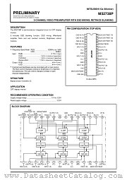 M52738P datasheet pdf Mitsubishi Electric Corporation