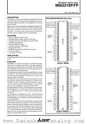 M66221SP datasheet pdf Mitsubishi Electric Corporation