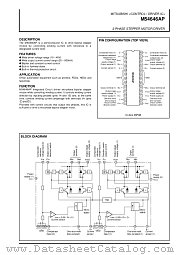 M54646AP datasheet pdf Mitsubishi Electric Corporation