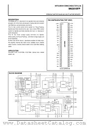 M63015FP datasheet pdf Mitsubishi Electric Corporation