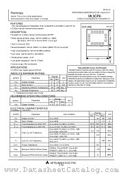ML0XX6 datasheet pdf Mitsubishi Electric Corporation