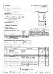 ML0XX17 datasheet pdf Mitsubishi Electric Corporation