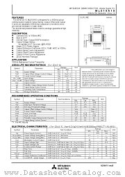 ML0XX15 datasheet pdf Mitsubishi Electric Corporation