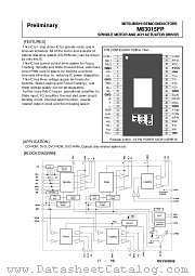 M63015FP datasheet pdf Mitsubishi Electric Corporation