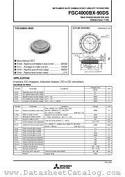 FGC4000BX-90DS datasheet pdf Mitsubishi Electric Corporation