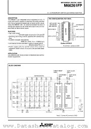 M66261FP datasheet pdf Mitsubishi Electric Corporation