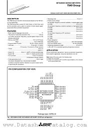 M37540E8SP datasheet pdf Mitsubishi Electric Corporation