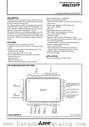 M66335FP datasheet pdf Mitsubishi Electric Corporation