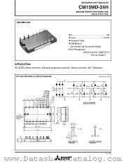 CM15MD-24H datasheet pdf Mitsubishi Electric Corporation