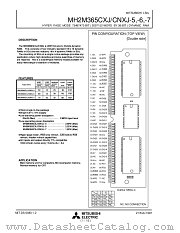 MH2M365CXJ-5 datasheet pdf Mitsubishi Electric Corporation