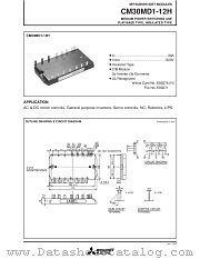 CM30MD1-12H datasheet pdf Mitsubishi Electric Corporation