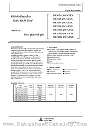 MF3129-J9CATXX datasheet pdf Mitsubishi Electric Corporation