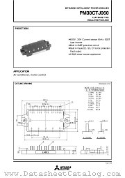 PM30CTJ060 datasheet pdf Mitsubishi Electric Corporation